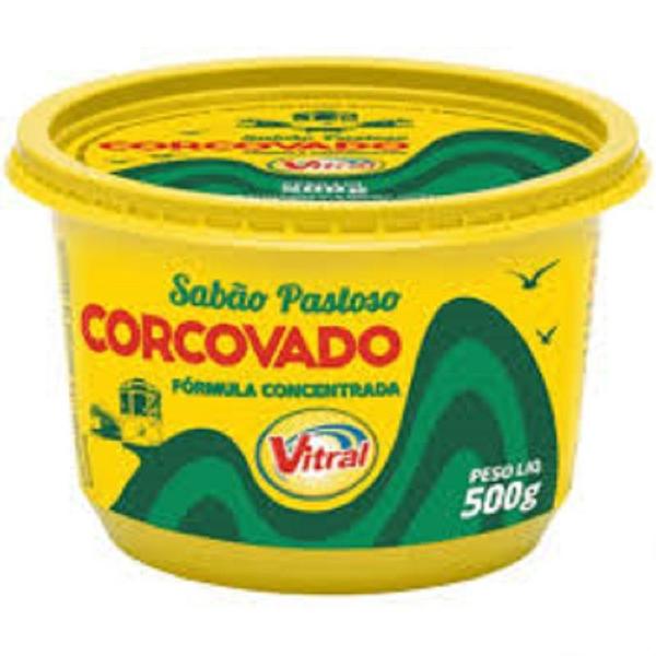 SABÃO EM PASTA 500g CORCOVADO unidade Imagem de SABÃO EM PASTA 500g CORCOVADO unidade