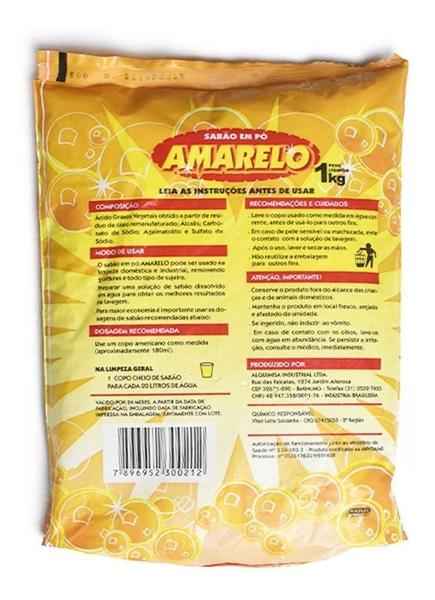 Imagem de Sabão em pó amarelo 1kg