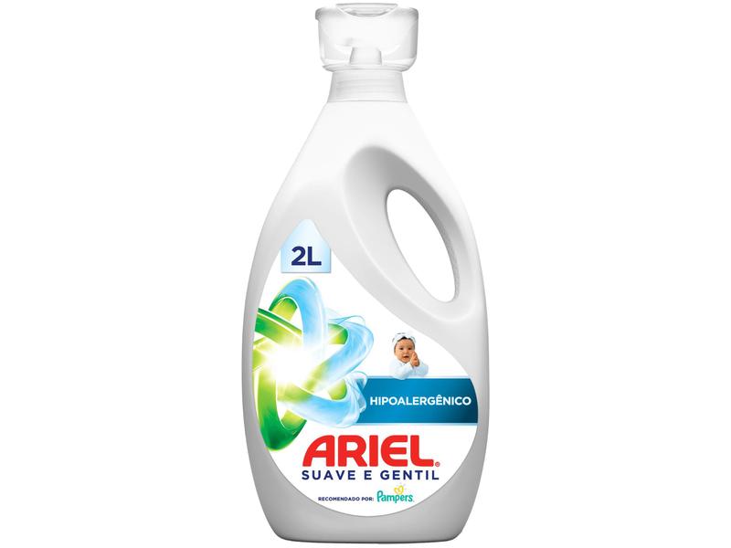 Sabão Líquido Ariel Suave e Gentil 2L Sabão Líquido Ariel Suave e Gentil 2L