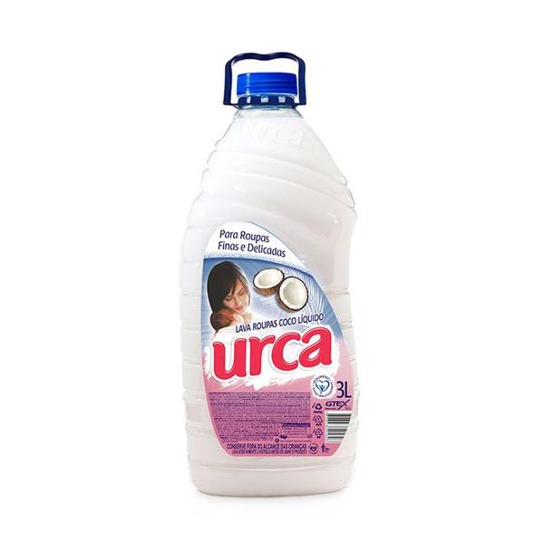 Imagem de Sabão Líquido Lava Roupa Coco 3Lt Urca