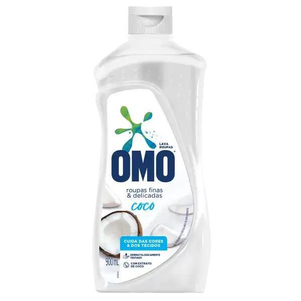 Sabao liquido omo delicadas coco 900ml - UNILEVER Imagem de Sabao liquido omo delicadas coco 900ml