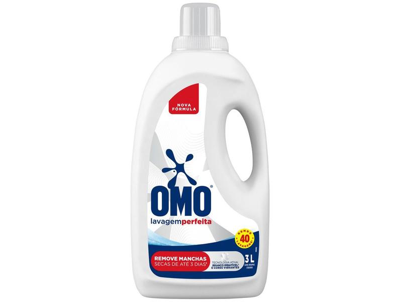Sabão Líquido Omo Lavagem Perfeita 3L Sabão Líquido Omo Lavagem Perfeita 3L