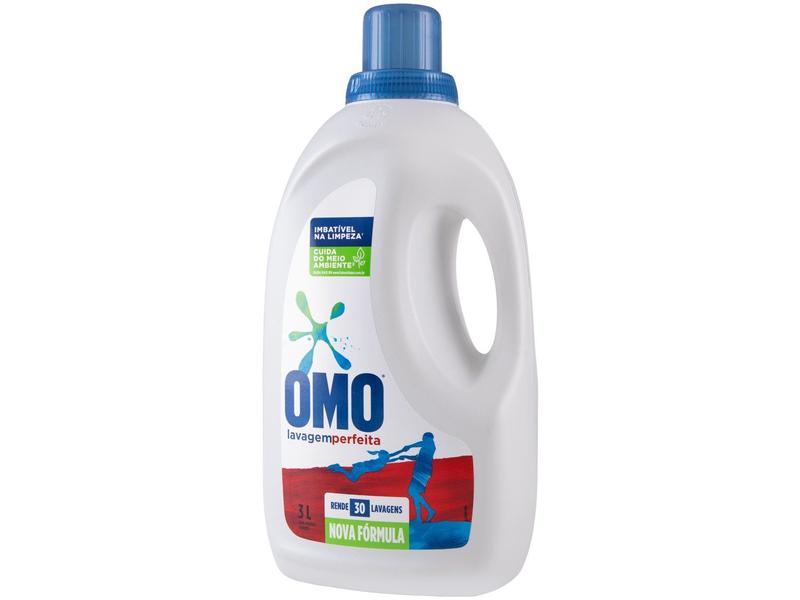 Sabão Líquido Omo Lavagem Perfeita 3L Imagem de Sabão Líquido Omo Lavagem Perfeita 3L
