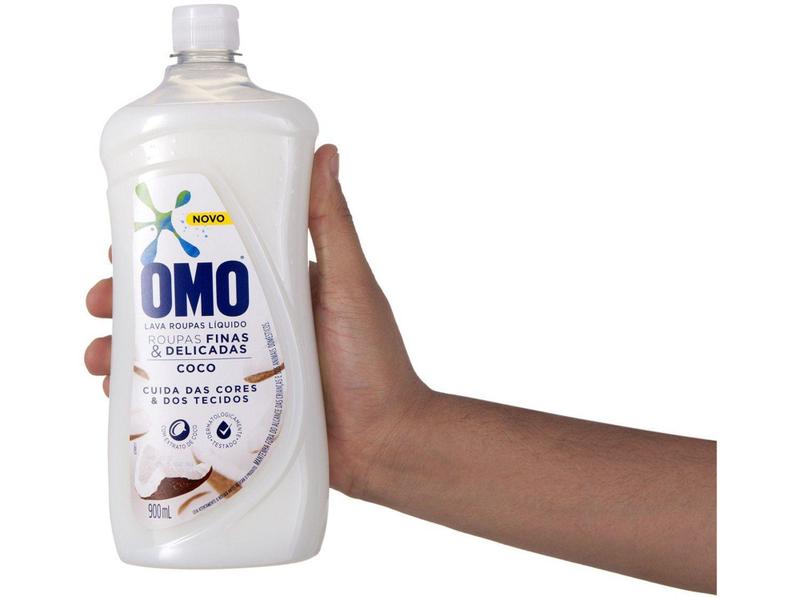 Imagem de Sabão Líquido Omo Roupas Finas e Delicadas - 900ml