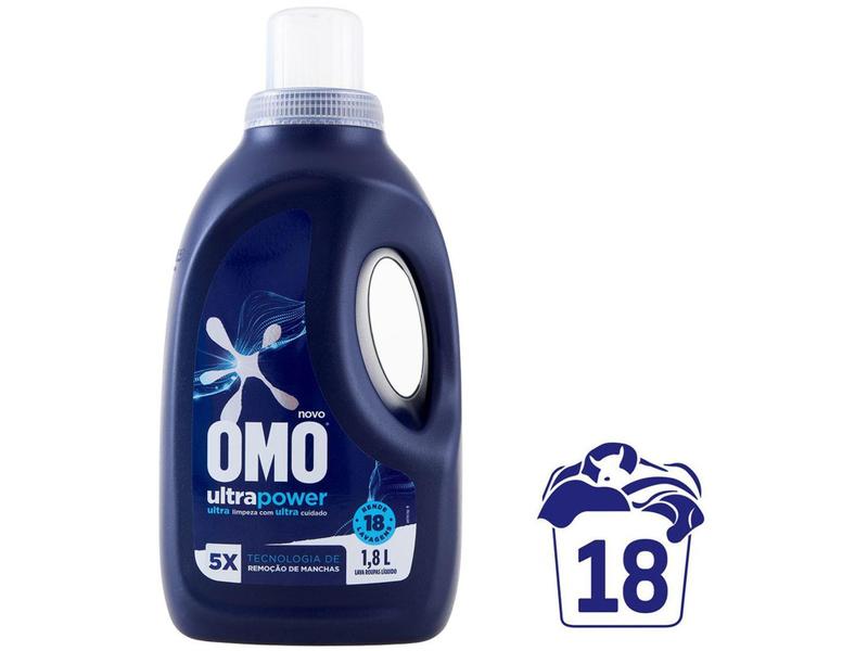 Imagem de Sabão Líquido Omo Ultra Power Original 1,8L