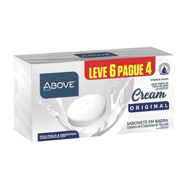 Imagem de Sabonete Above Women Cream Original 75g Leve 6 Pague 4