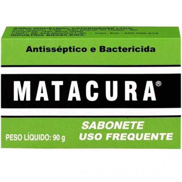 Imagem de Sabonete antisséptico e bactericida matacura para cães 90gr