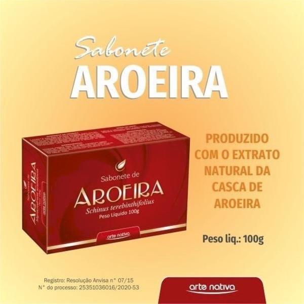 Imagem de sabonete aroeira suave fragrância sua pele perfumada limpa e protegida 14x100g -  sem conservante