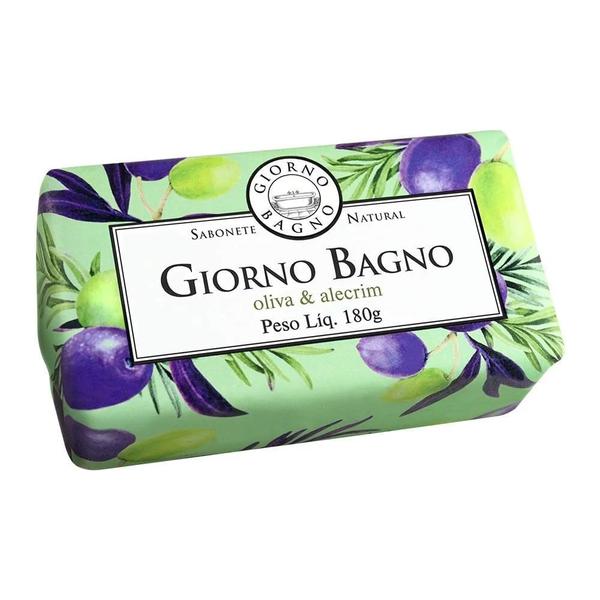 Imagem de Sabonete Barra Oliva e Alecrim Giorno Bagno 180g