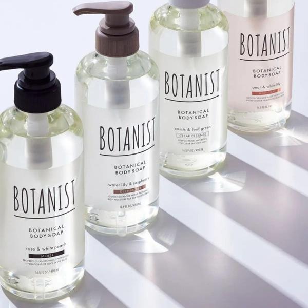 Imagem de Sabonete corporal Botanist Hidratante Rosa e Pêssego Branco 490mL