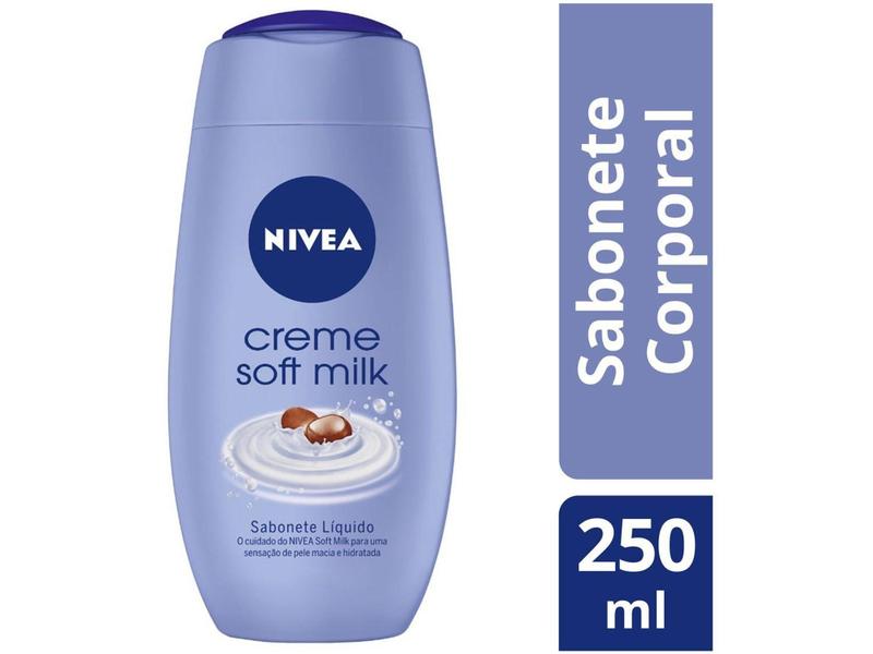 Imagem de Sabonete Corporal Líquido Nivea Creme Soft Milk  - 250ml