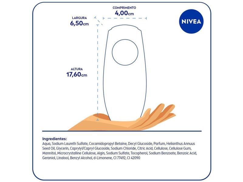 Imagem de Sabonete Corporal Líquido Nivea Frangipani & Oil - 250ml