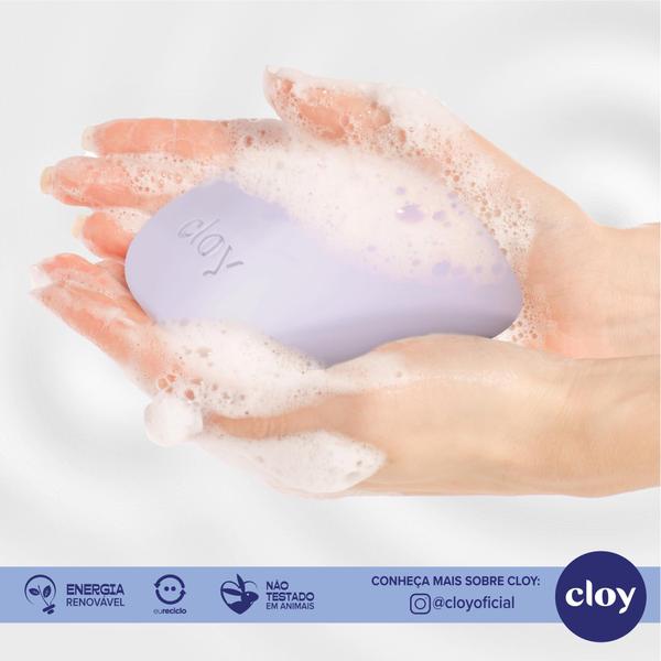 Imagem de Sabonete Creme Hidratante Em Barra Lavanda 80g - CLOY