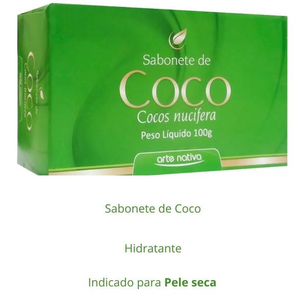 Imagem de Sabonete De Coco Arte Nativa 100g