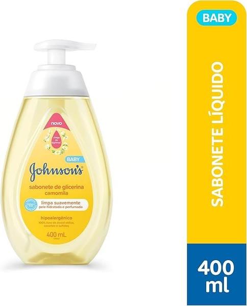 Imagem de Sabonete de Glicerina Camomila 400ml Pump - Jonhsons