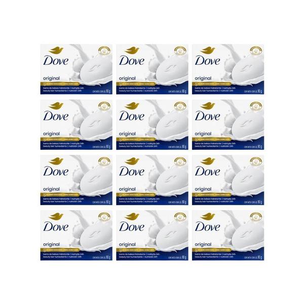 Imagem de Sabonete Dove 90G Tradicional - Kit Com 12Un