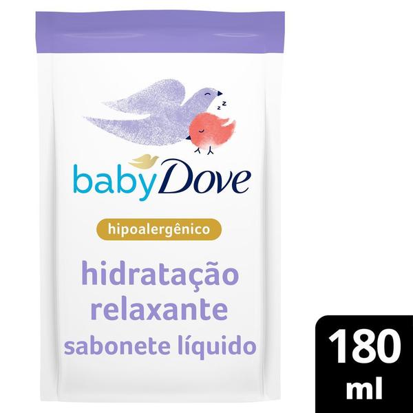 Imagem de Sabonete Dove Baby Hidratante Hora de Dormir líquido 180ml