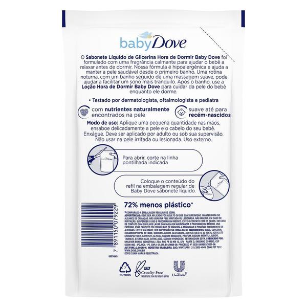 Imagem de Sabonete Dove Baby Hidratante Hora de Dormir líquido 180ml