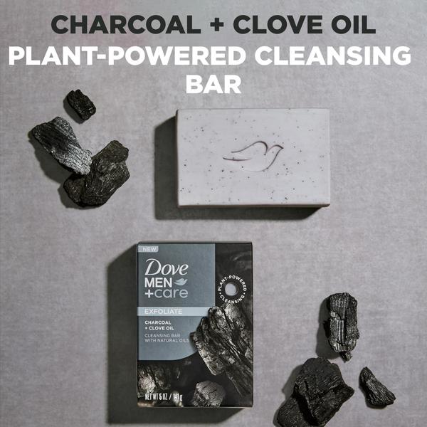 Imagem de Sabonete em barra de limpeza DOVE MEN + CARE Charcoal + Clove Oil 150g