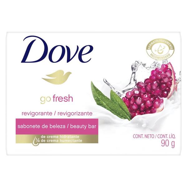 Imagem de Sabonete em Barra Dove Go Fresh Revigorante Romã e Verbena 90g