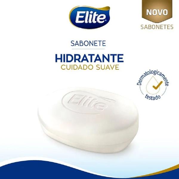 Imagem de Sabonete em Barra Elite Hidratante 4 Unidades de 85g