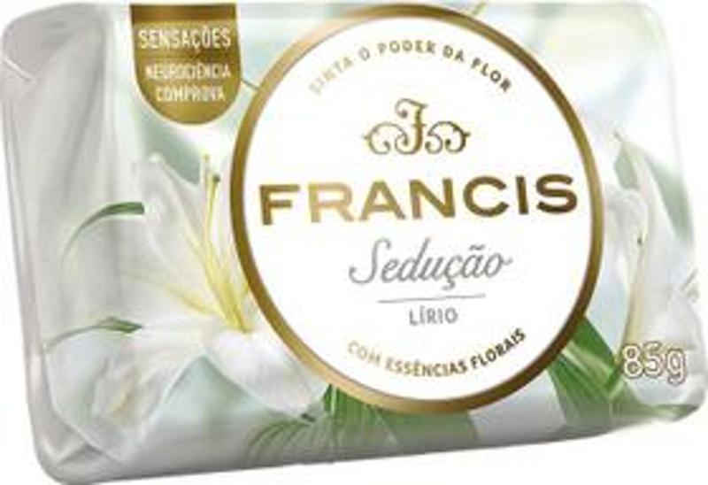 Imagem de Sabonete Em Barra Francis Sedução de  Lirio 90g Pack Com 12un