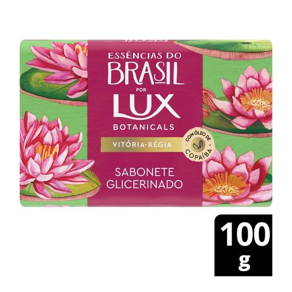 Imagem de Sabonete em Barra Glicerinado Lux Botanicals Essências do Brasil Vitória Régia Detox 100g