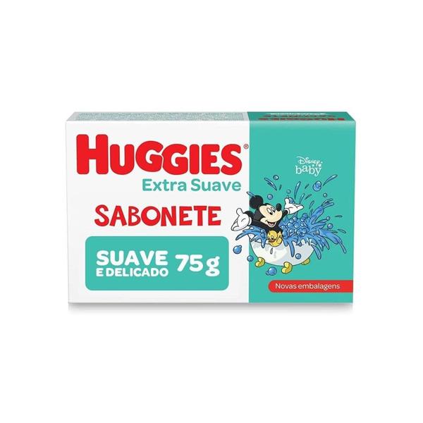 Imagem de Sabonete em Barra Huggies Extra Suave 75g