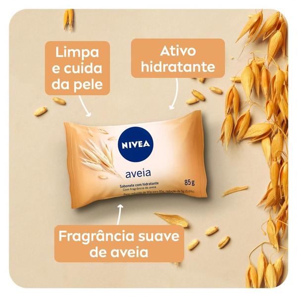 Imagem de Sabonete em Barra Nivea Aveia 85g