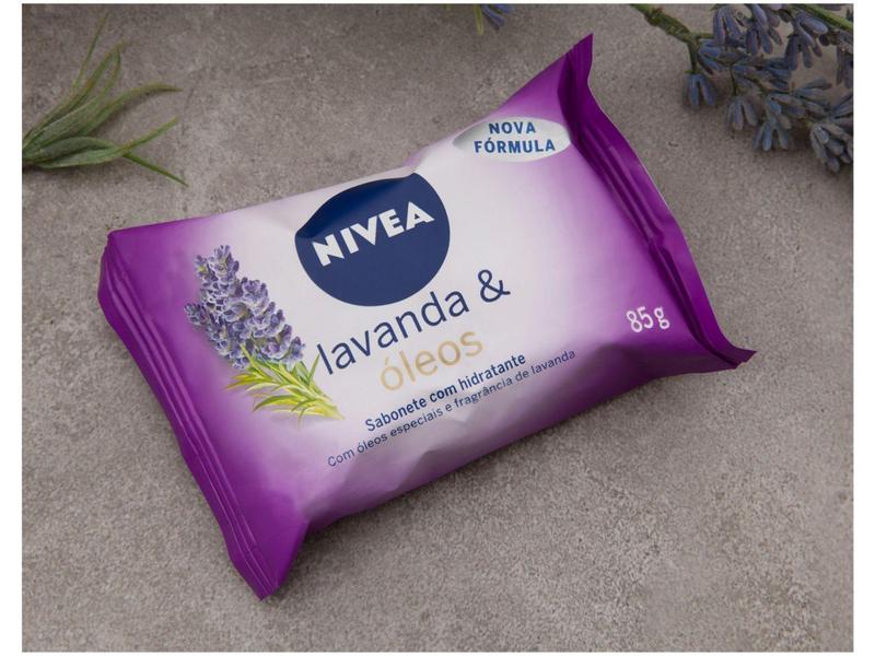 Imagem de Sabonete em Barra Nivea Lavanda & Óleos 85g