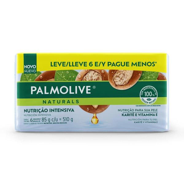 Imagem de Sabonete em Barra Palmolive Naturals Nutrição Intensiva Karité e Vitamina E 85g