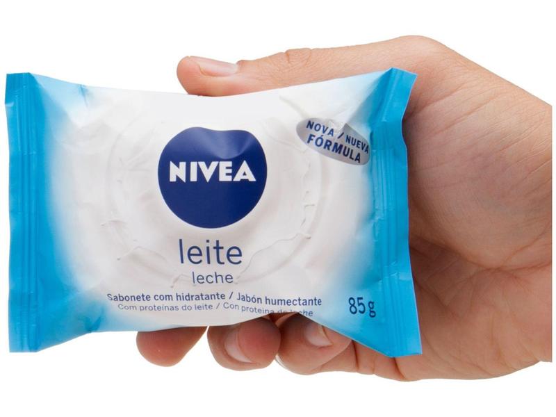 Imagem de Sabonete em Barra para o Corpo Nivea Leite - 85g