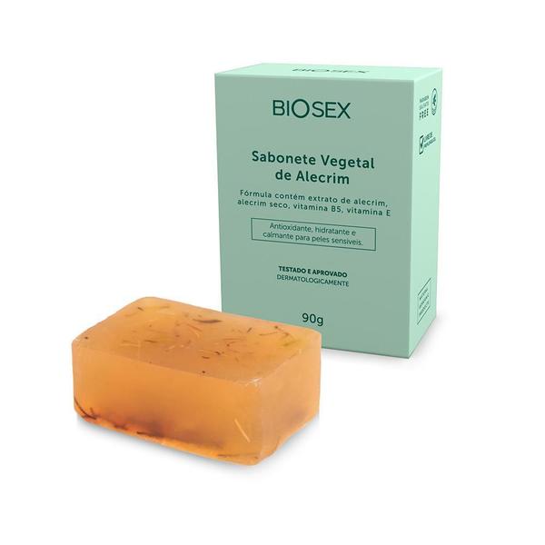 Imagem de Sabonete Em Barra Vegetal Alecrim Biosex 90G