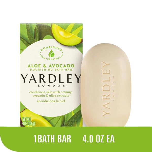 Imagem de Sabonete em barra Yardley London Nourishing Aloe & Abacate 120g