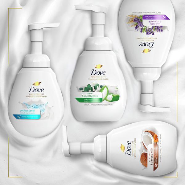 Imagem de Sabonete espumante para mãos Dove Aloe & Eucalyptus 300 ml (4 unidades)