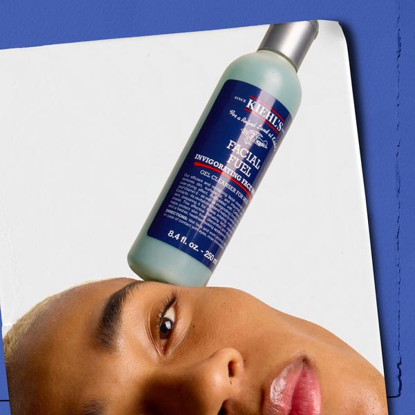 Sabonete Facial Masculino Kiehl's Facial Fuel Refrescante - 500ml