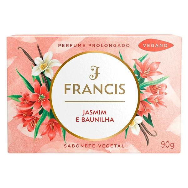 Imagem de Sabonete Francis Luxo Jasmim e Baunilha 90g - Embalagem com 12 Unidades