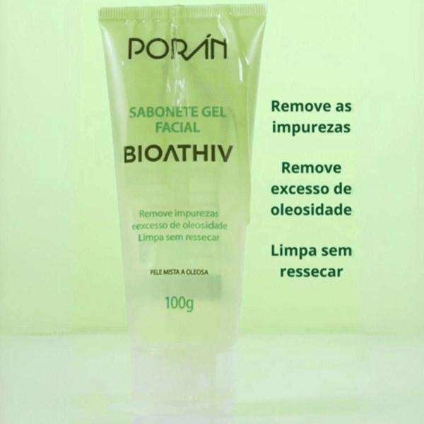 Imagem de Sabonete Gel Facial Bioathiv Peles Oleosas Acneicas 100G