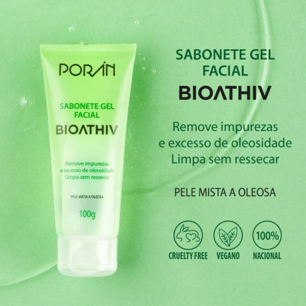 Imagem de Sabonete Gel Facial Bioathiv Peles Oleosas Acneicas 100g