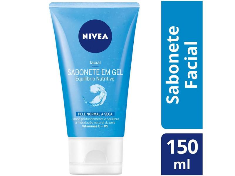 Imagem de Sabonete Gel Facial Nivea Equilíbrio Protetor - 150ml