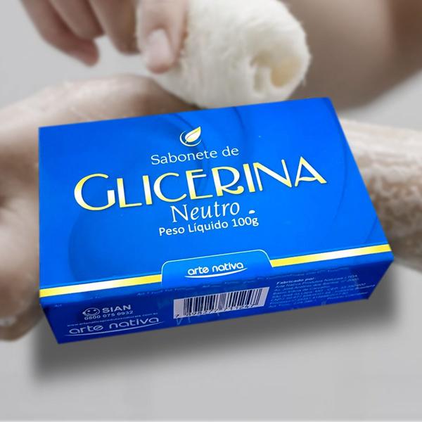 Imagem de Sabonete Glicerina 100g Arte Nativa - Kit com 12un