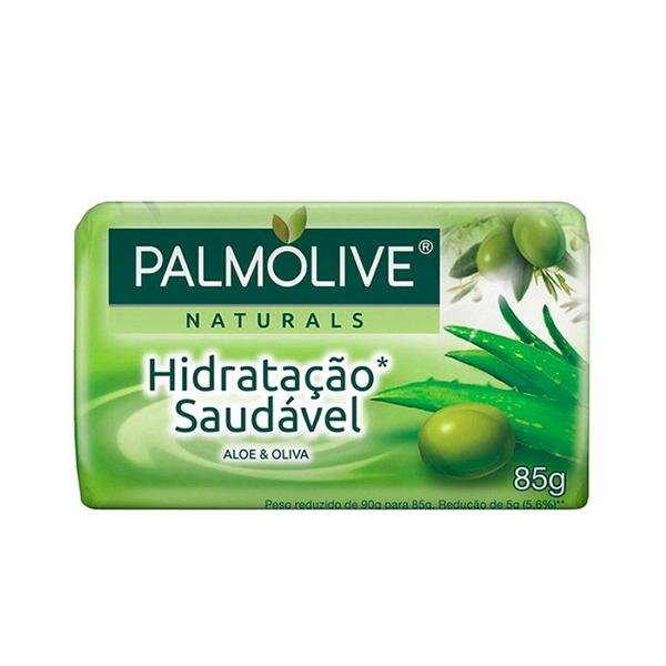 Imagem de Sabonete Hidratação Saudável Aloe e Oliva 85g - Palmolive