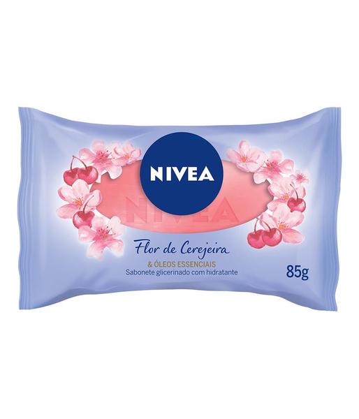 Imagem de Sabonete Hidratante Nivea Flor de Cerejeira 85g