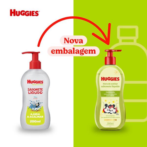 Imagem de Sabonete Huggies Chá de Camomila líquido 200ml