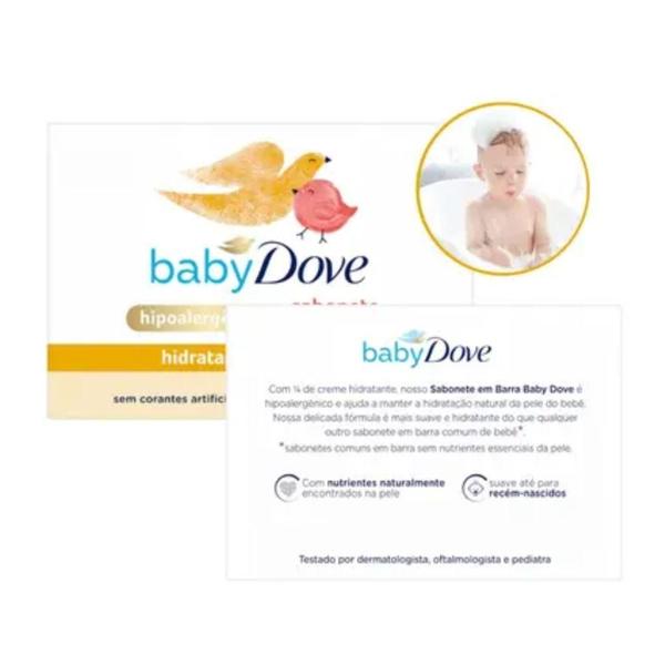 Imagem de Sabonete Infantil Hidratação Balanceada 75g - Dove Baby