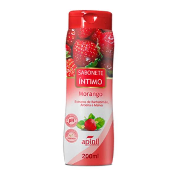 Imagem de Sabonete Intimo Apinil Morango 200ml Envio rápido