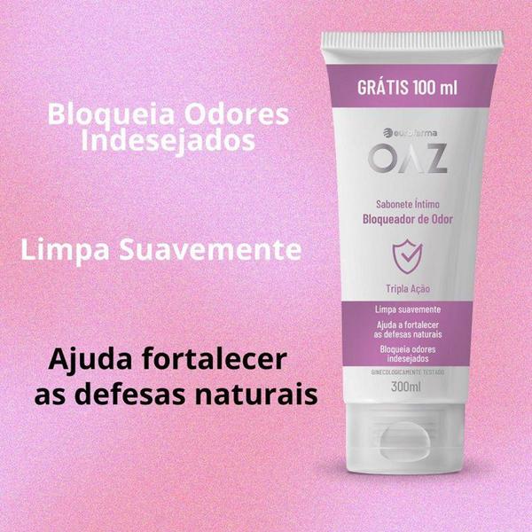 Imagem de Sabonete Intimo Bloqueador de Odores OAZ 300ml