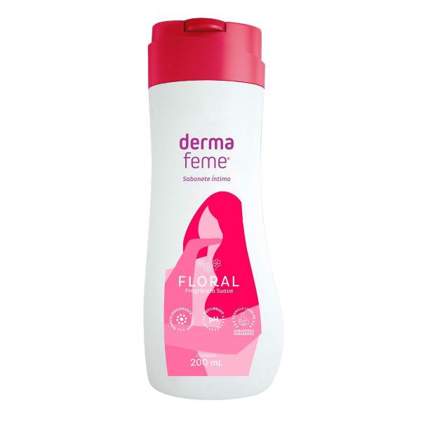 Imagem de Sabonete  Íntimo Derma Femme Floral - Kit com 2 unidades de 200ml