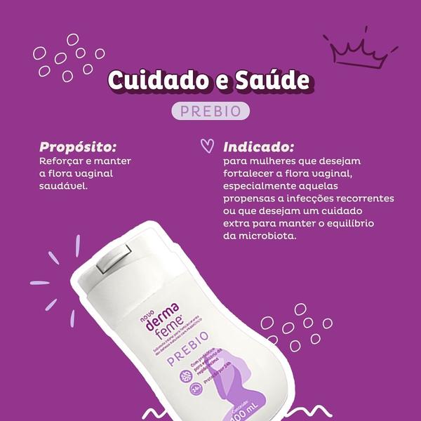 Imagem de Sabonete intimo Feminino com Prebiótico Dermafeme 100ml