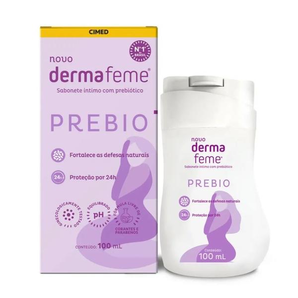 Imagem de Sabonete intimo Feminino com Prebiótico Dermafeme 100ml